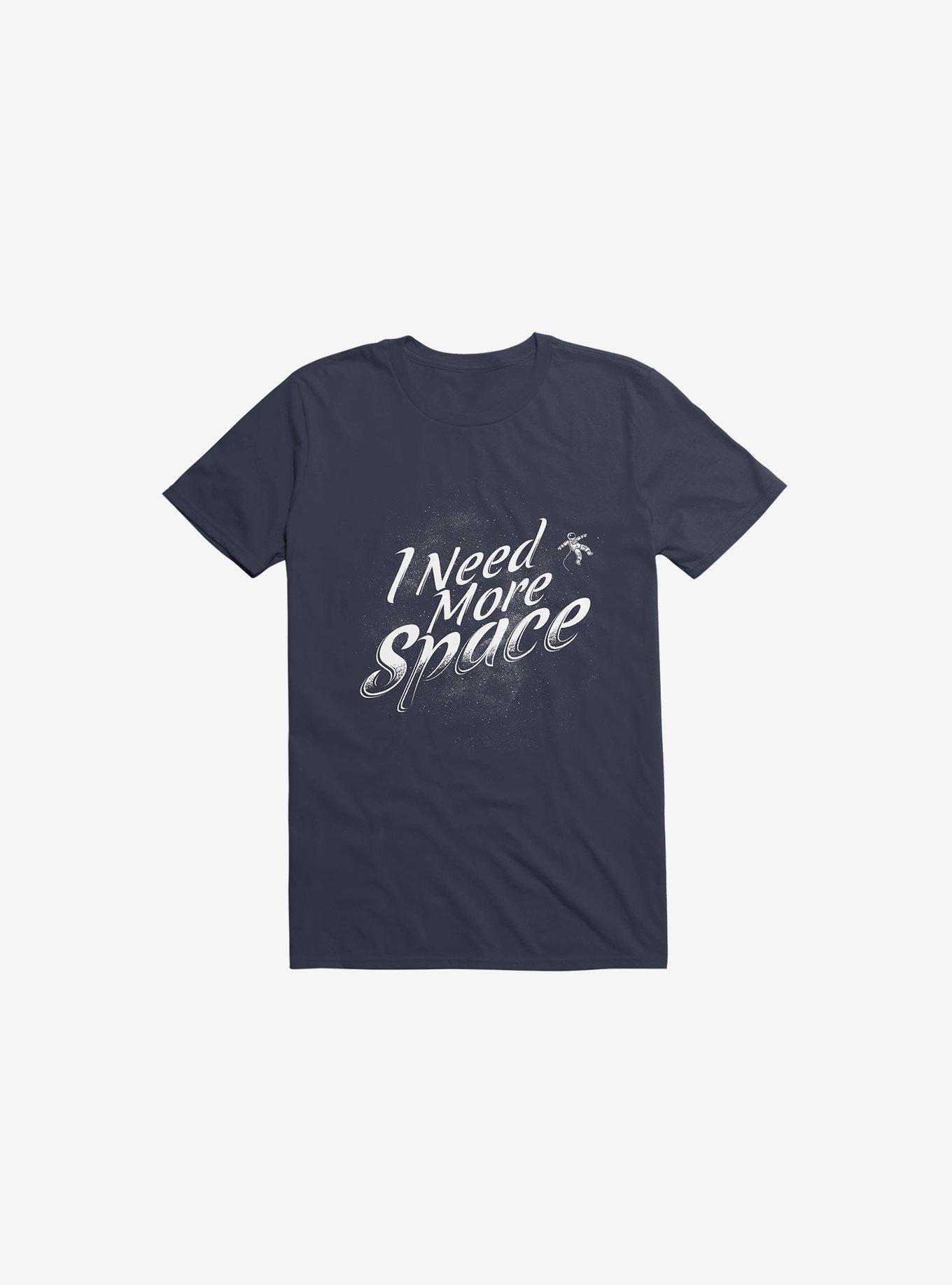 I Need More Space Astronaut Navy Blue T-Shirt, NAVY, hi-res