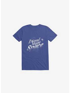 I Need More Space Astronaut Royal Blue T-Shirt, , hi-res