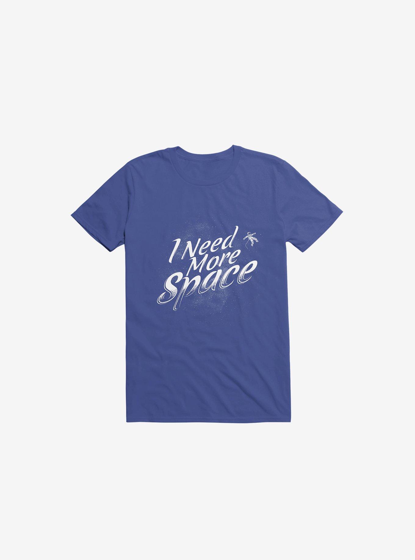 I Need More Space Astronaut Royal Blue T-Shirt, , hi-res