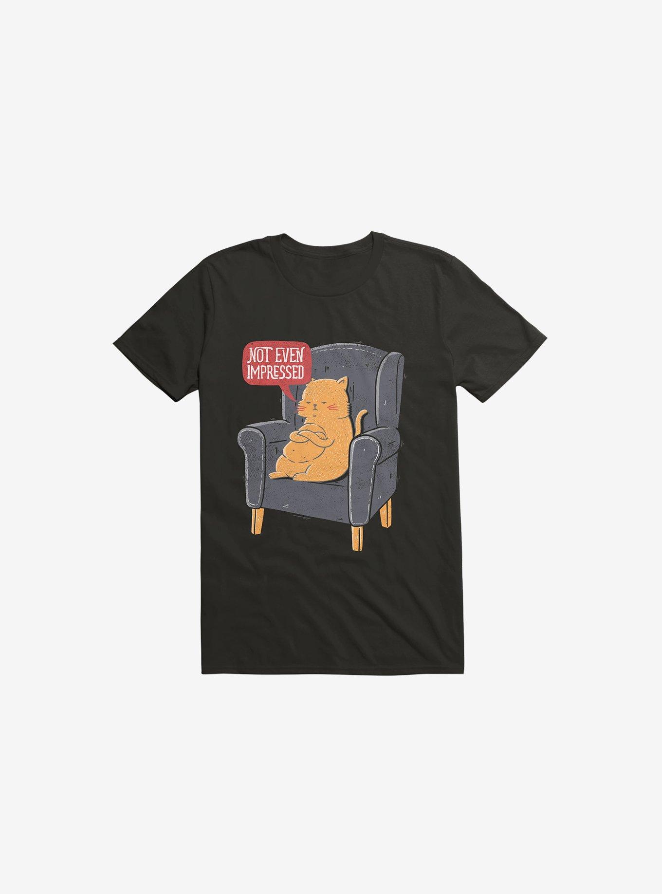 Not Even Impressed T-Shirt, BLACK, hi-res