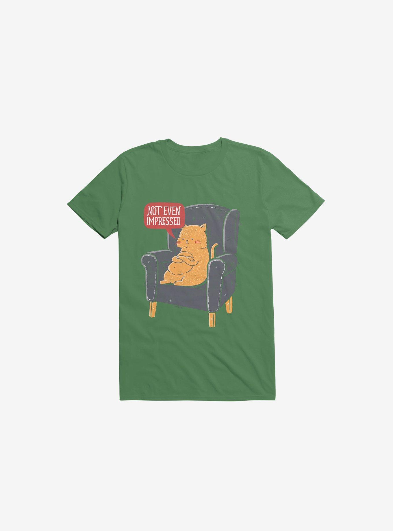 Not Even Impressed T-Shirt, KELLY GREEN, hi-res