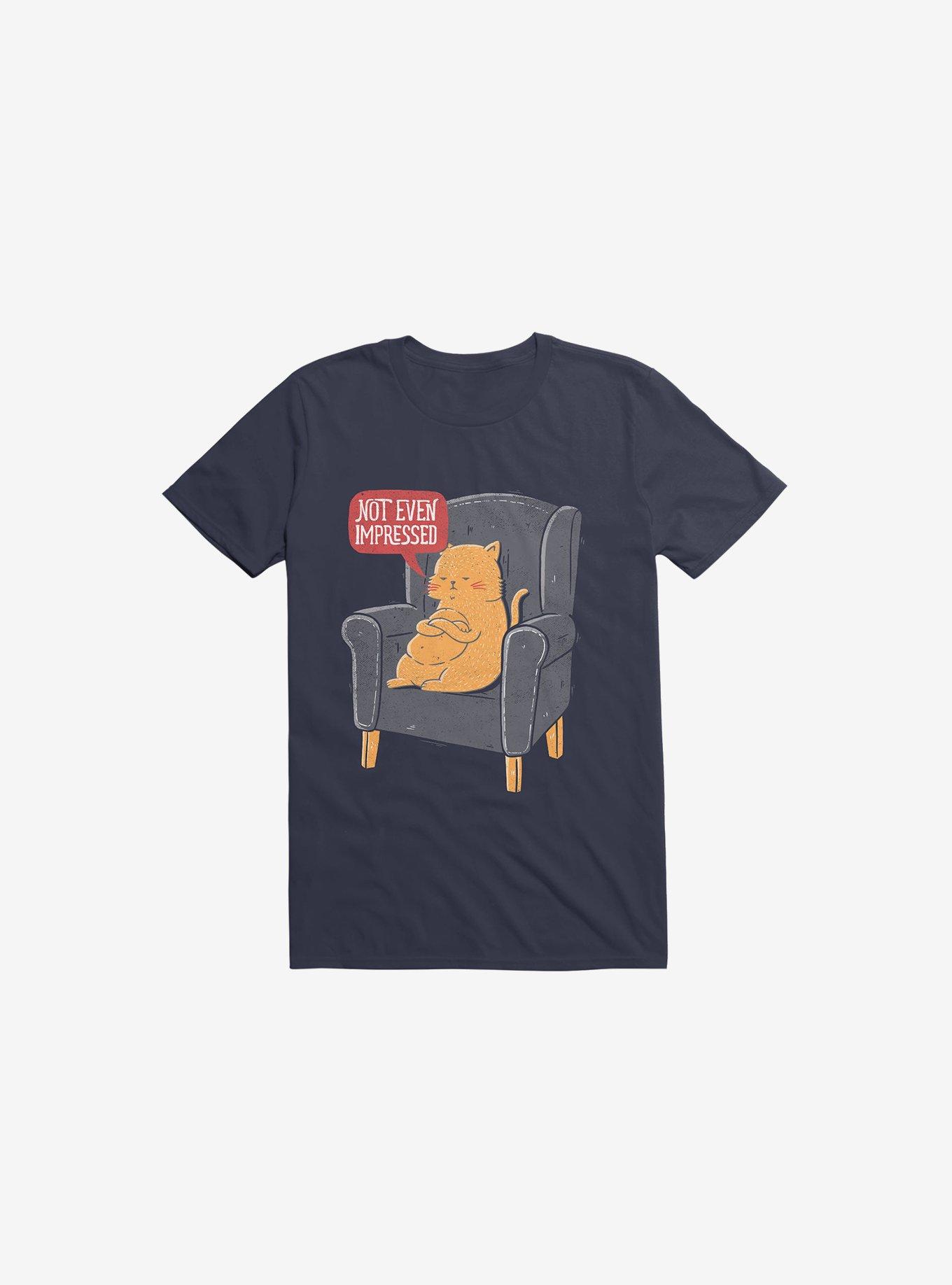 Not Even Impressed T-Shirt, NAVY, hi-res