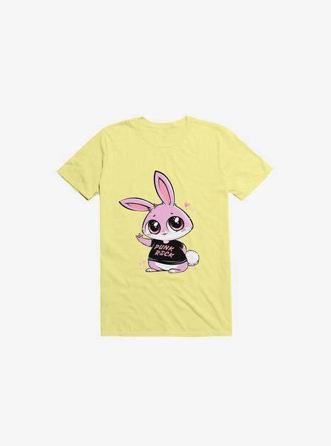 Punk Rock Bunny T-Shirt - YELLOW | Hot Topic