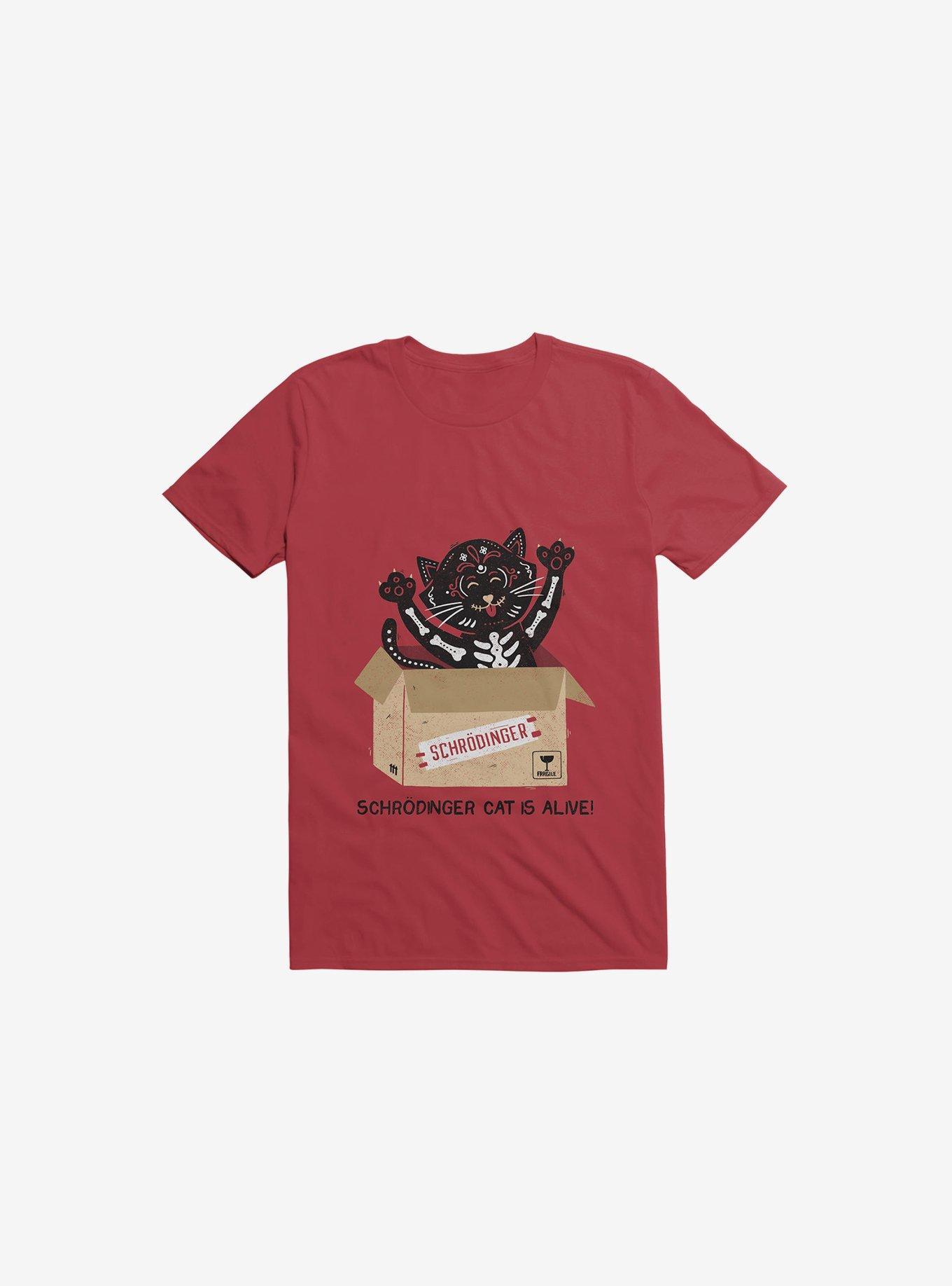 Am I Alive Schr_dinger Cat T-Shirt, , hi-res
