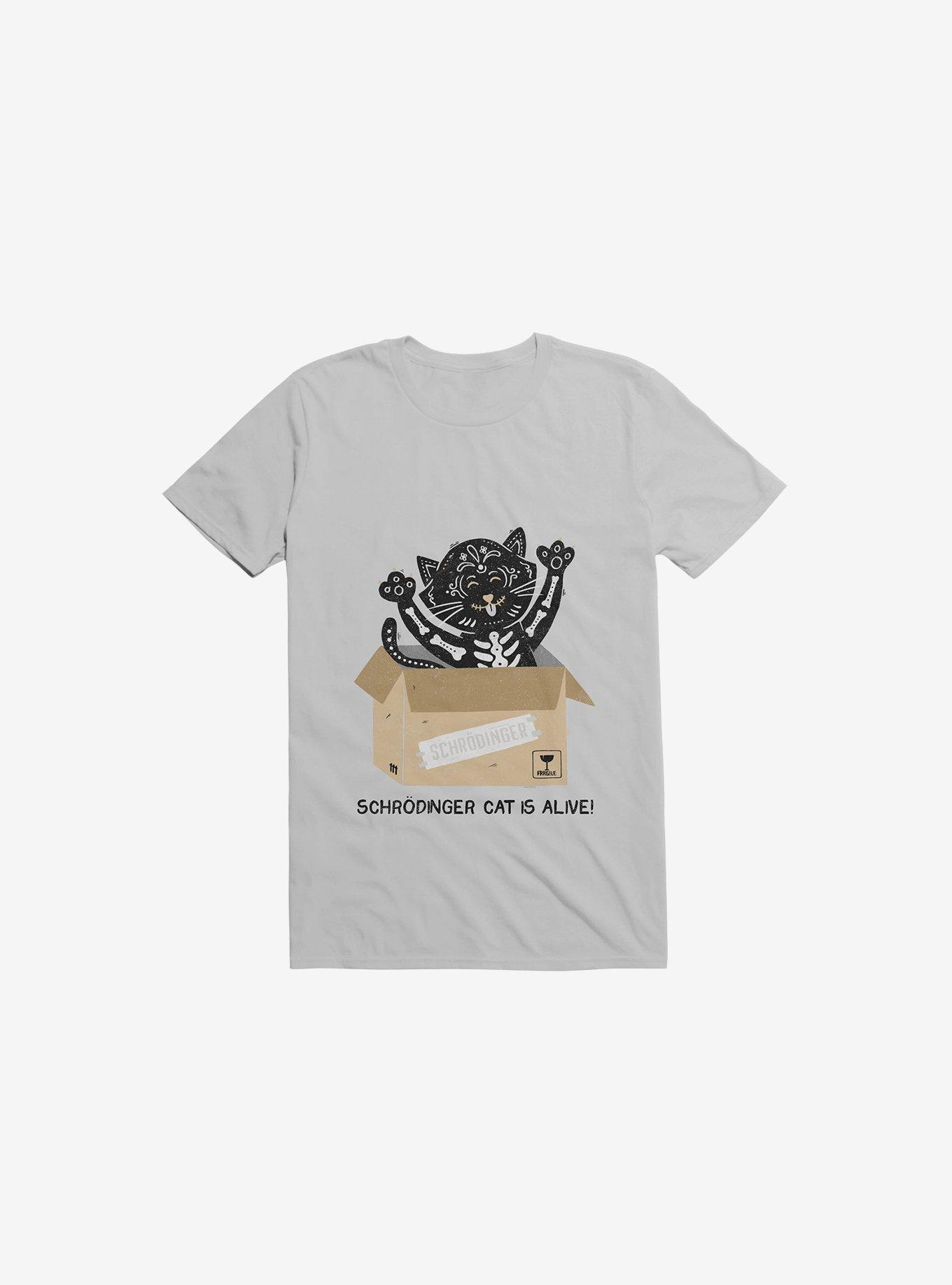 THRDLESS Am I Alive Schr_dinger Cat T-Shirt