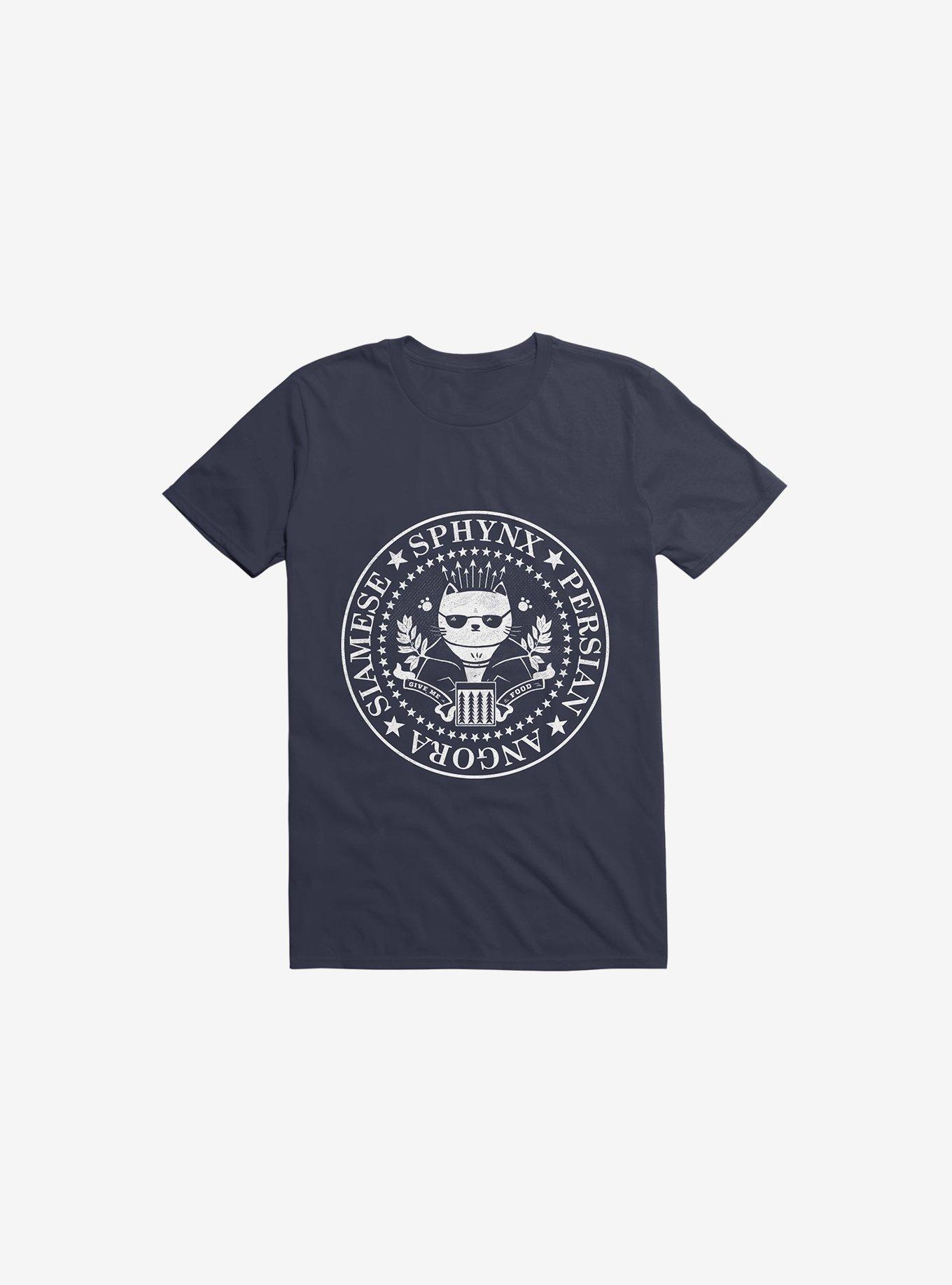 The CatOnes T-Shirt, NAVY, hi-res