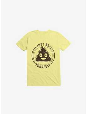 Just Be Yourself Poo T-Shirt, , hi-res