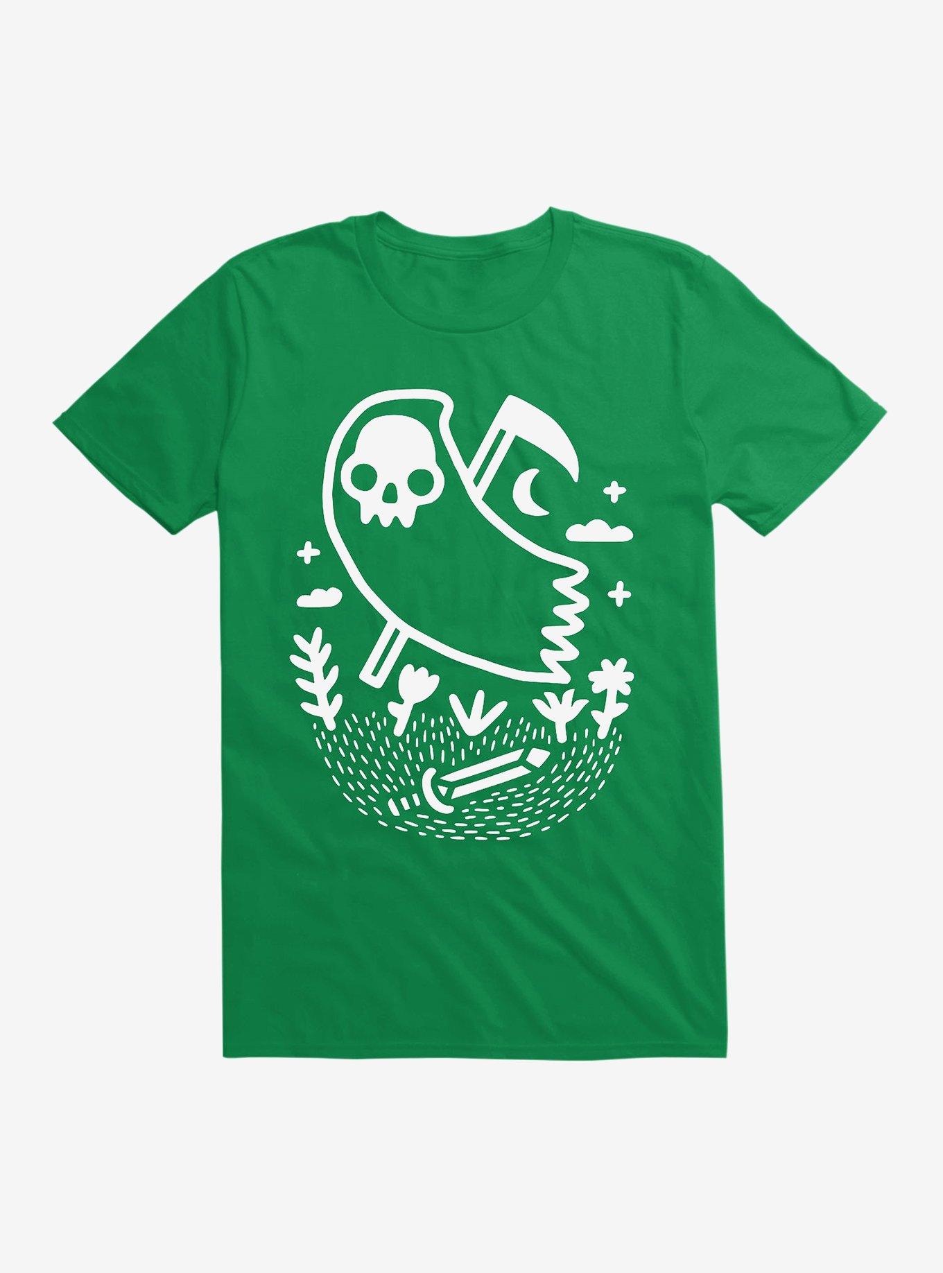 Another Grim Night T-Shirt, KELLY GREEN, hi-res