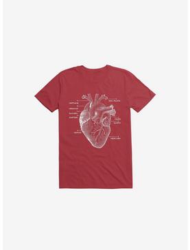 Astro Heart Red T-Shirt, , hi-res