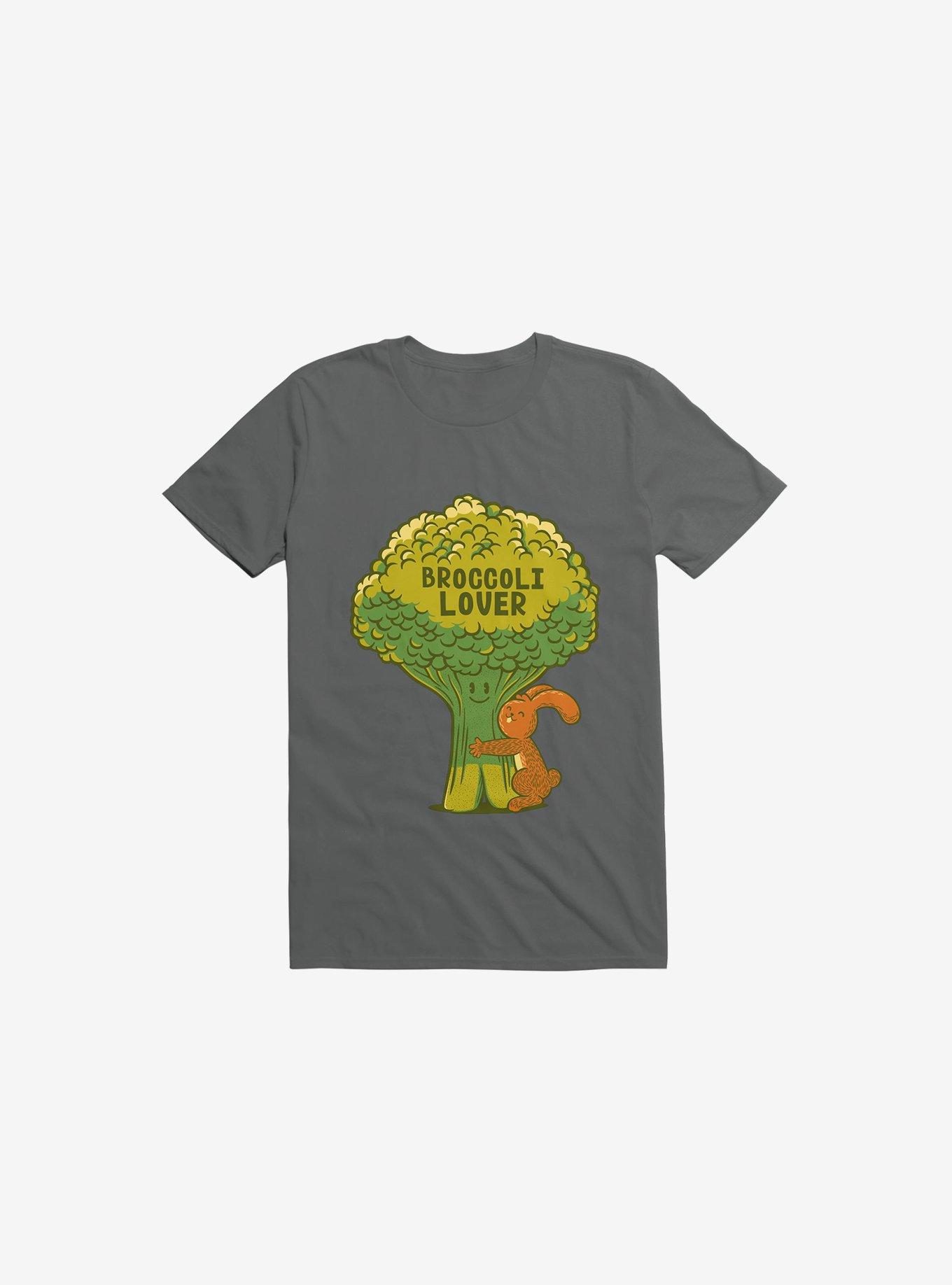 Broccoli Lover Charcoal Grey T-Shirt