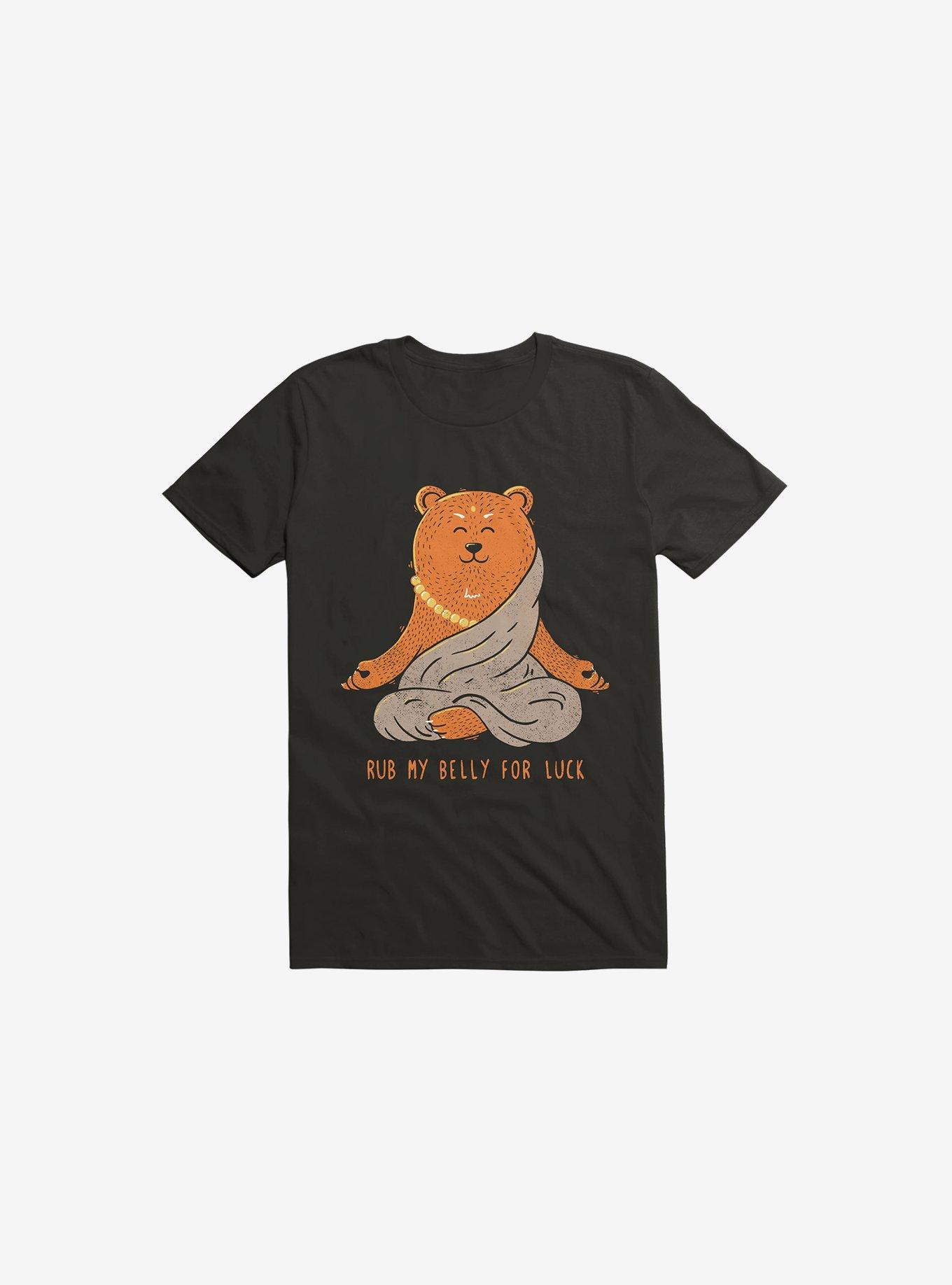 Buddha Bear Black T-Shirt, , hi-res