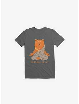 Buddha Bear Charcoal Grey T-Shirt, , hi-res