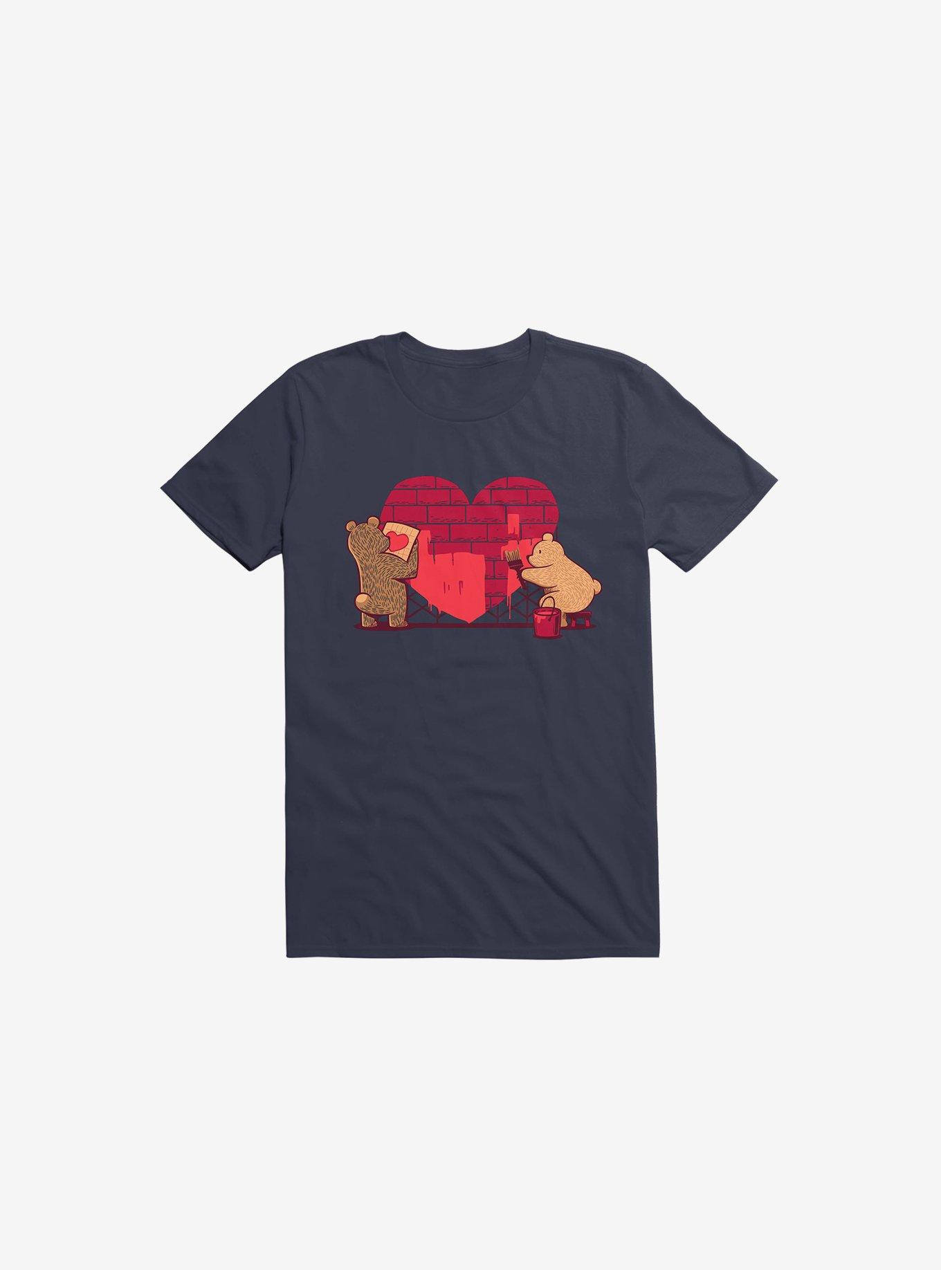 Building Our Love Navy Blue T-Shirt