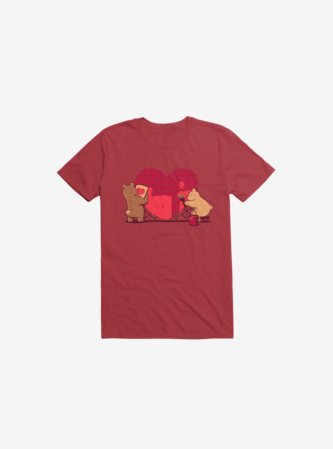 Building Our Love Red T-Shirt, RED, hi-res