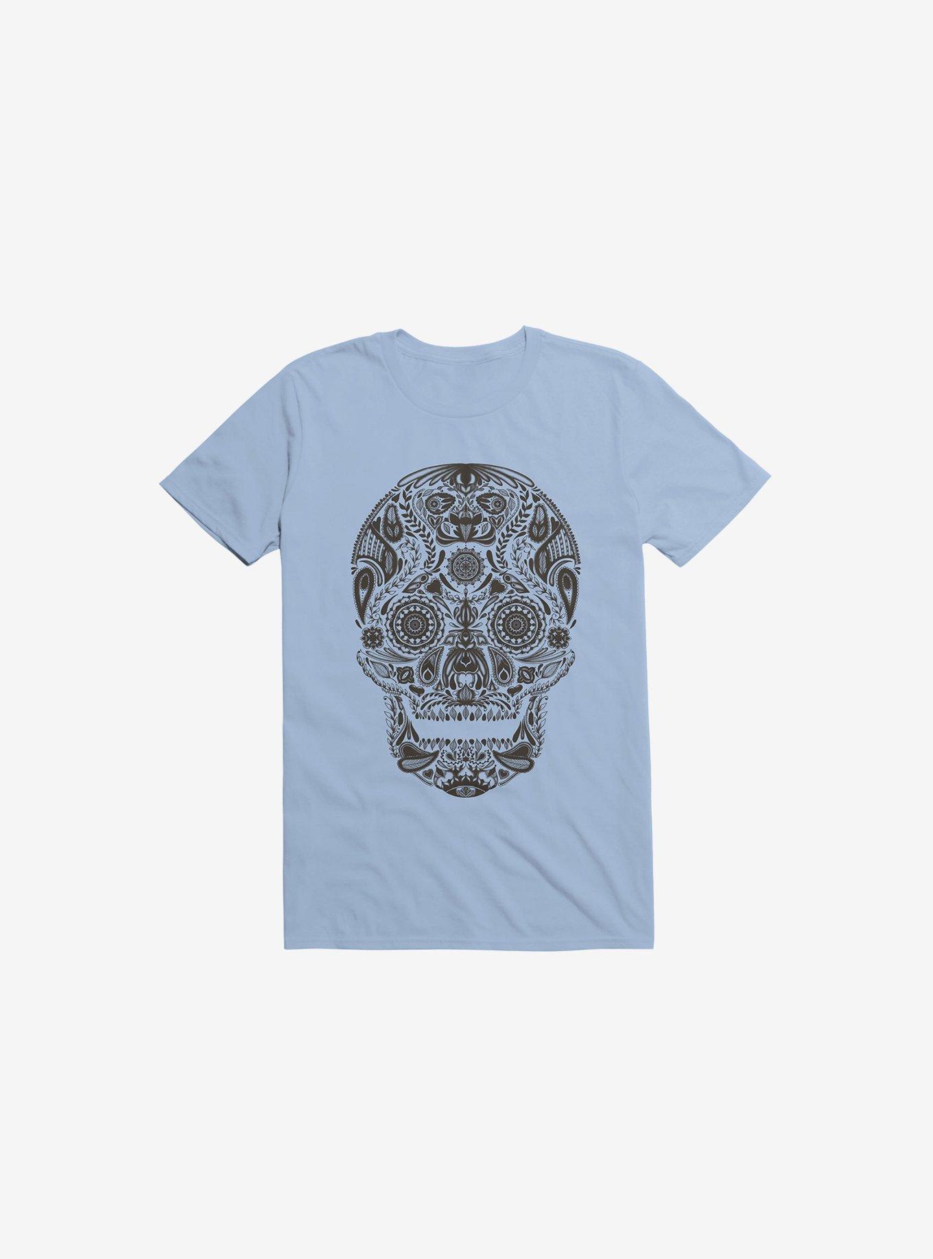 Dia De Los Muertos Light Blue T-Shirt, , hi-res