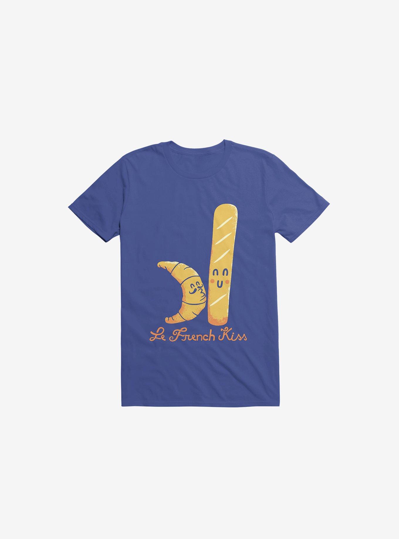 French Kiss Royal Blue T-Shirt, ROYAL, hi-res