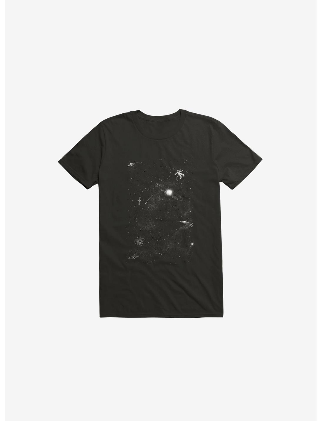 Gravity 3.0 Astronaut Black T-Shirt, BLACK, hi-res