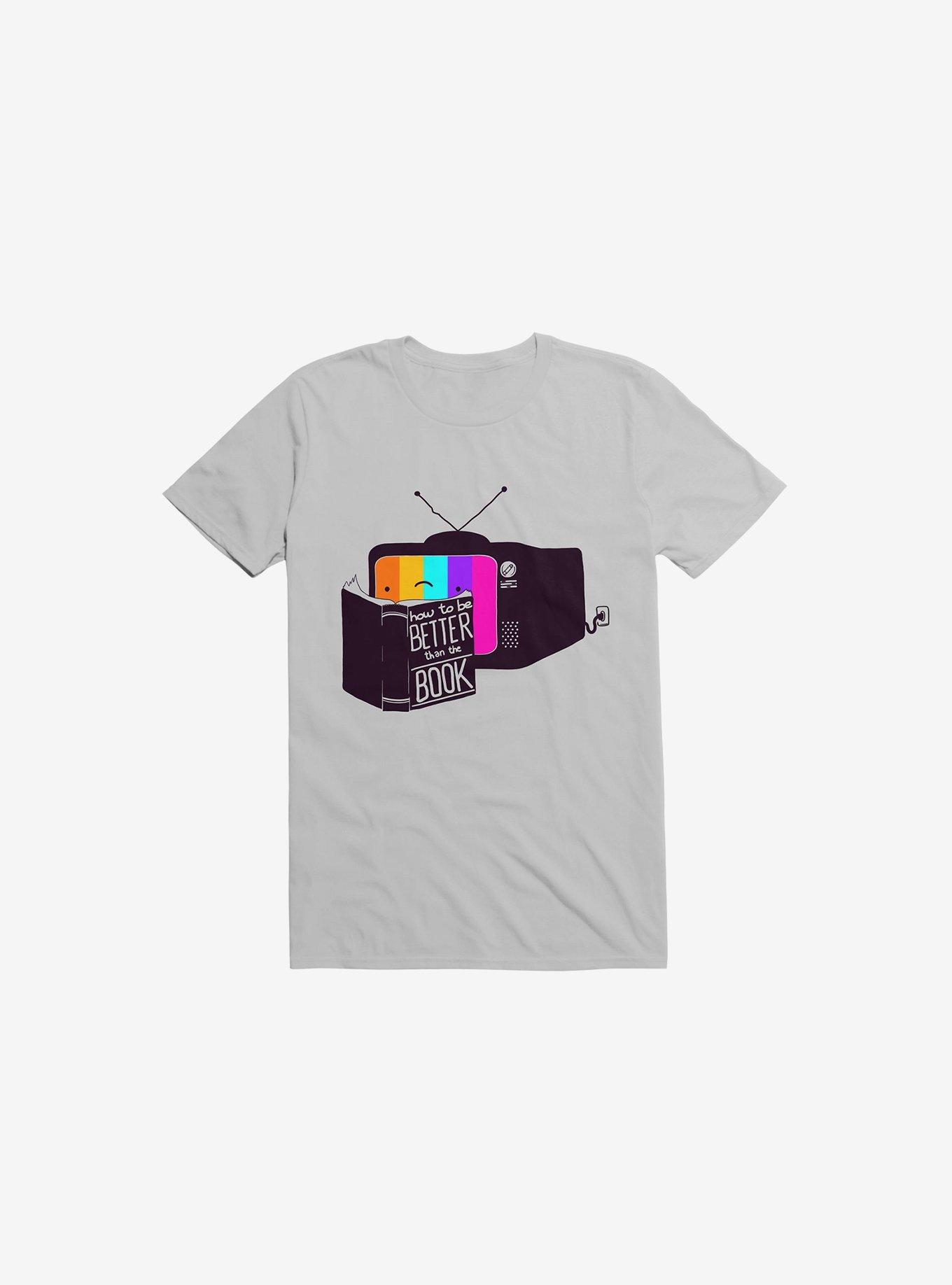 The Book Was Better T-Shirt, ICE GREY, hi-res