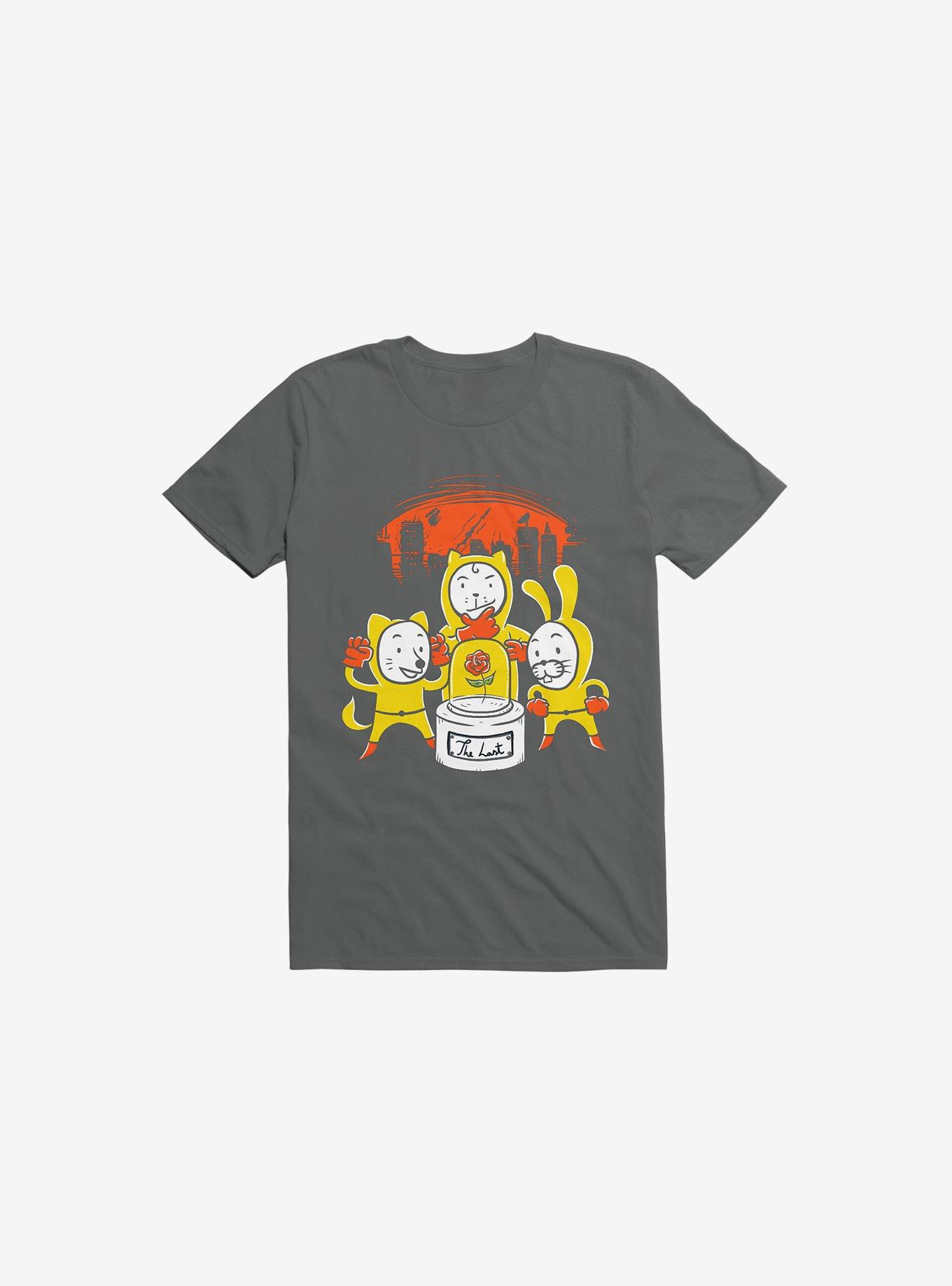 The Last Flower T-Shirt, CHARCOAL, hi-res