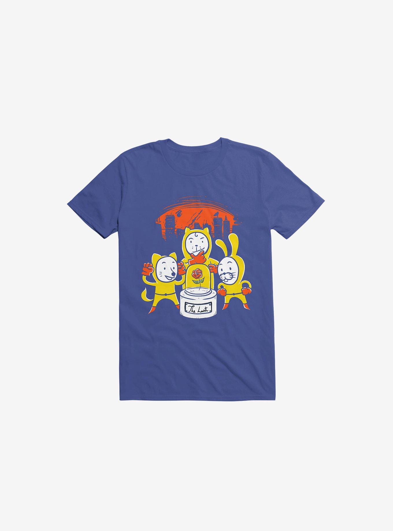 The Last Flower T-Shirt, ROYAL, hi-res