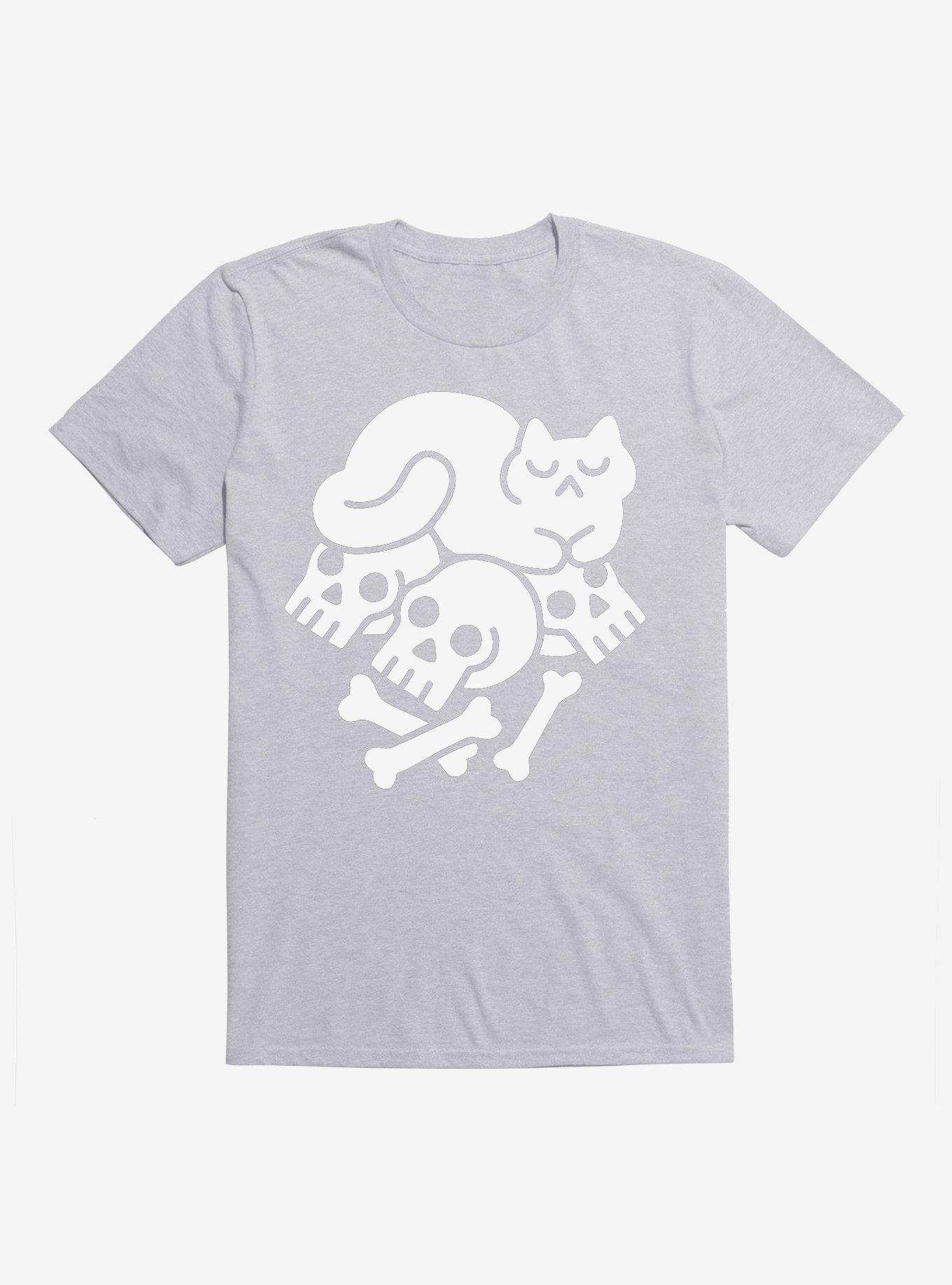 Catnap T-Shirt, HEATHER GREY, hi-res