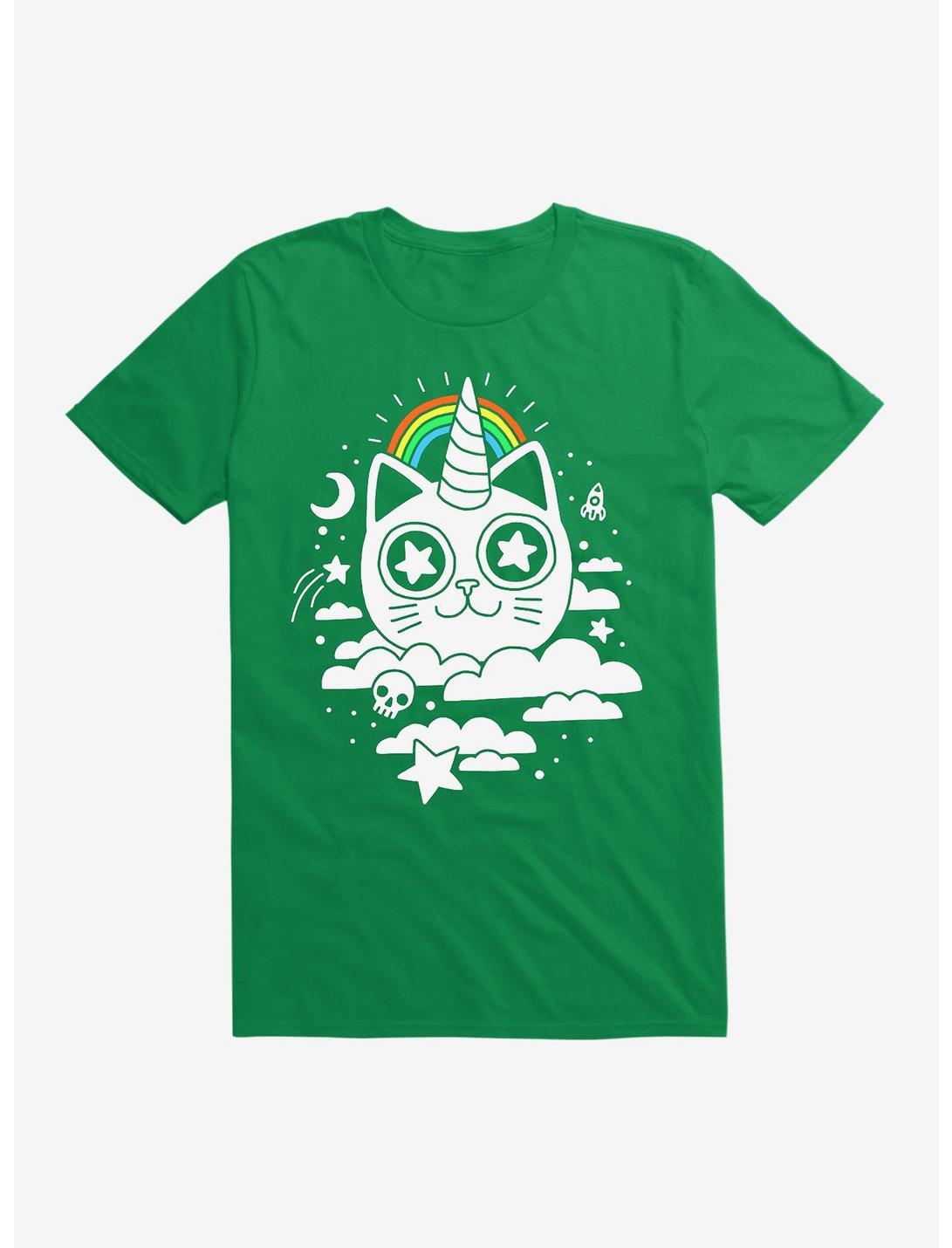 This Is Your Cat On Catnip T-Shirt, KELLY GREEN, hi-res
