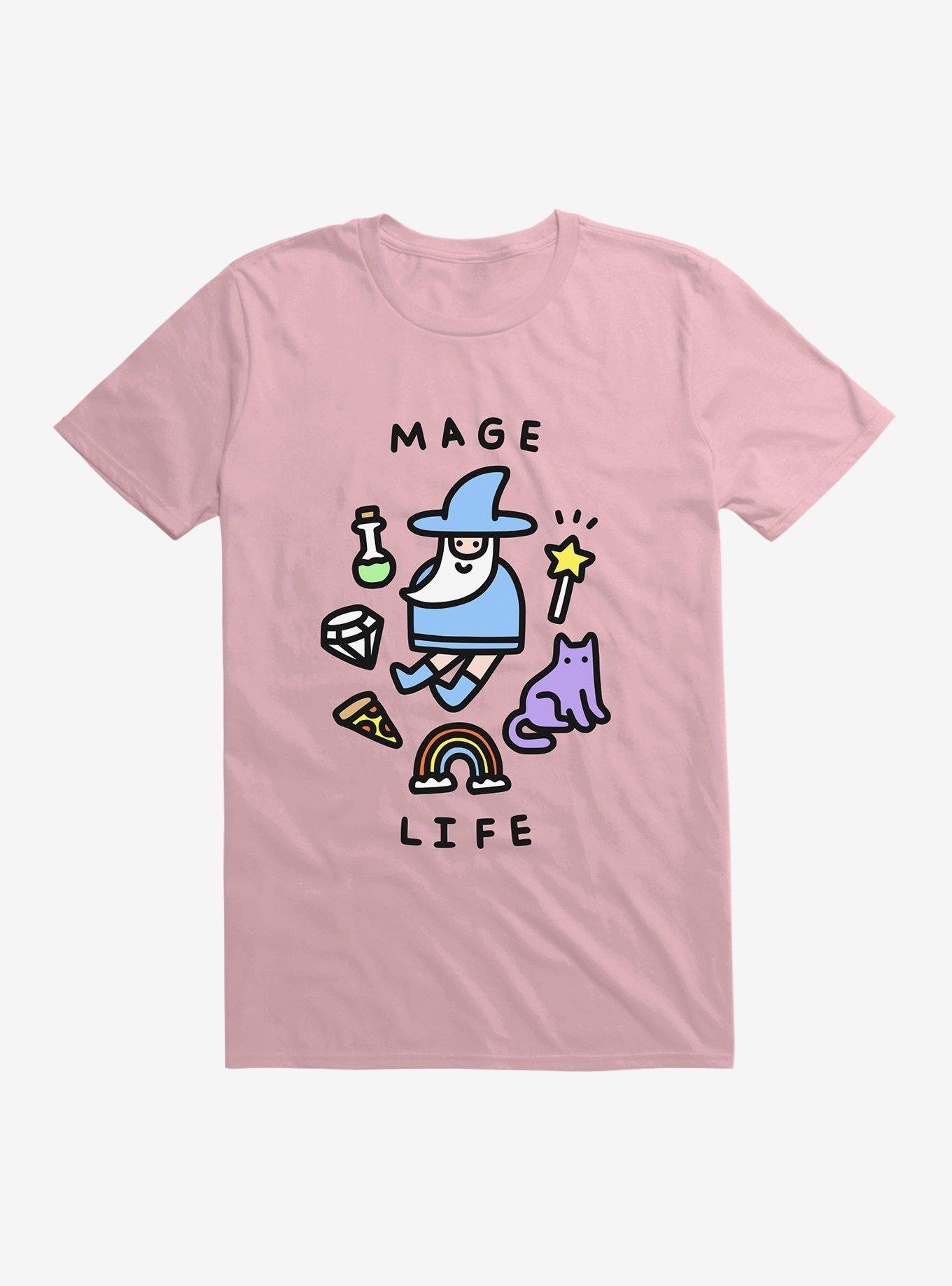 Mage Life T-Shirt, LIGHT PINK, hi-res