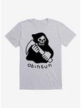 Obinsun Logo T-Shirt, HEATHER GREY, hi-res