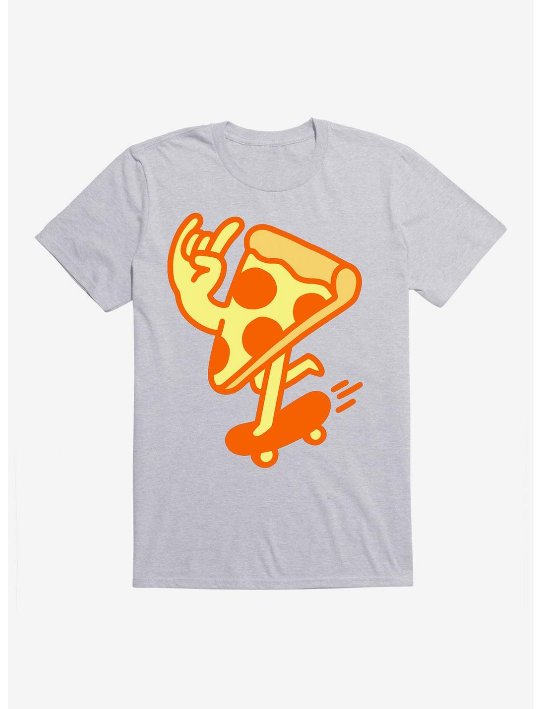 Rad Pizza T-Shirt, HEATHER GREY, hi-res