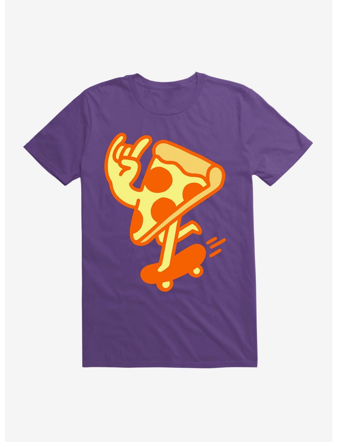 Rad Pizza T-Shirt, PURPLE, hi-res