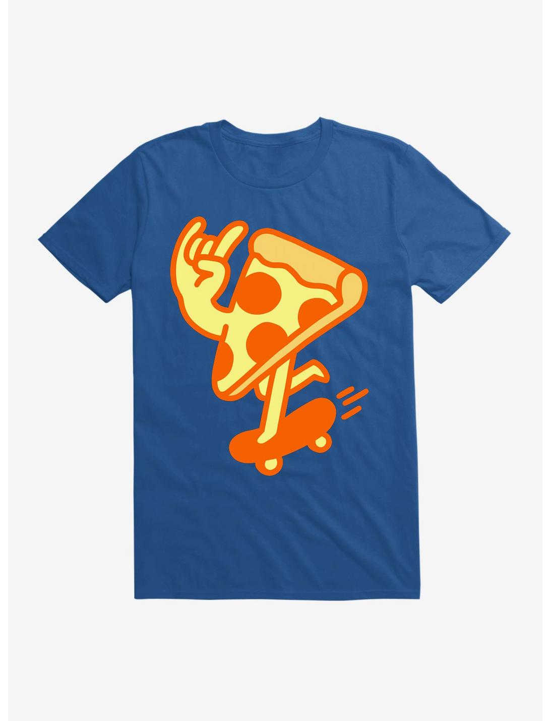 Rad Pizza T-Shirt, ROYAL, hi-res