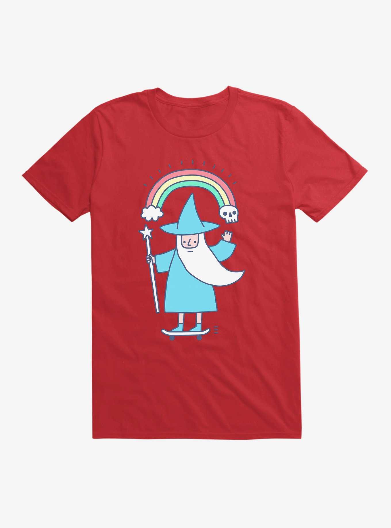 Rad Wizard T-Shirt, RED, hi-res