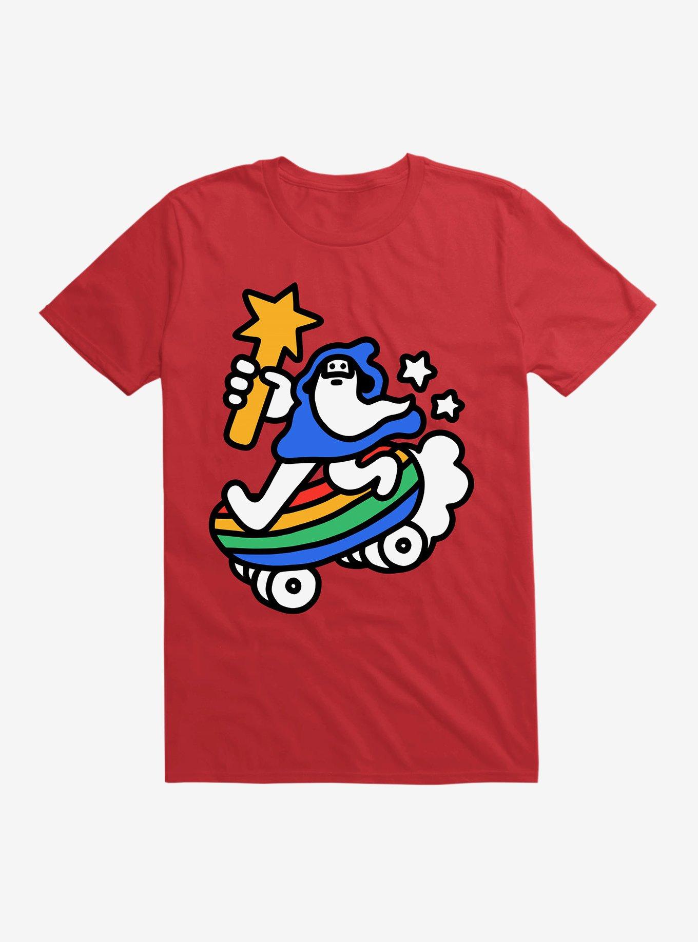 The Raddest Wizard Of All Time T-Shirt, RED, hi-res