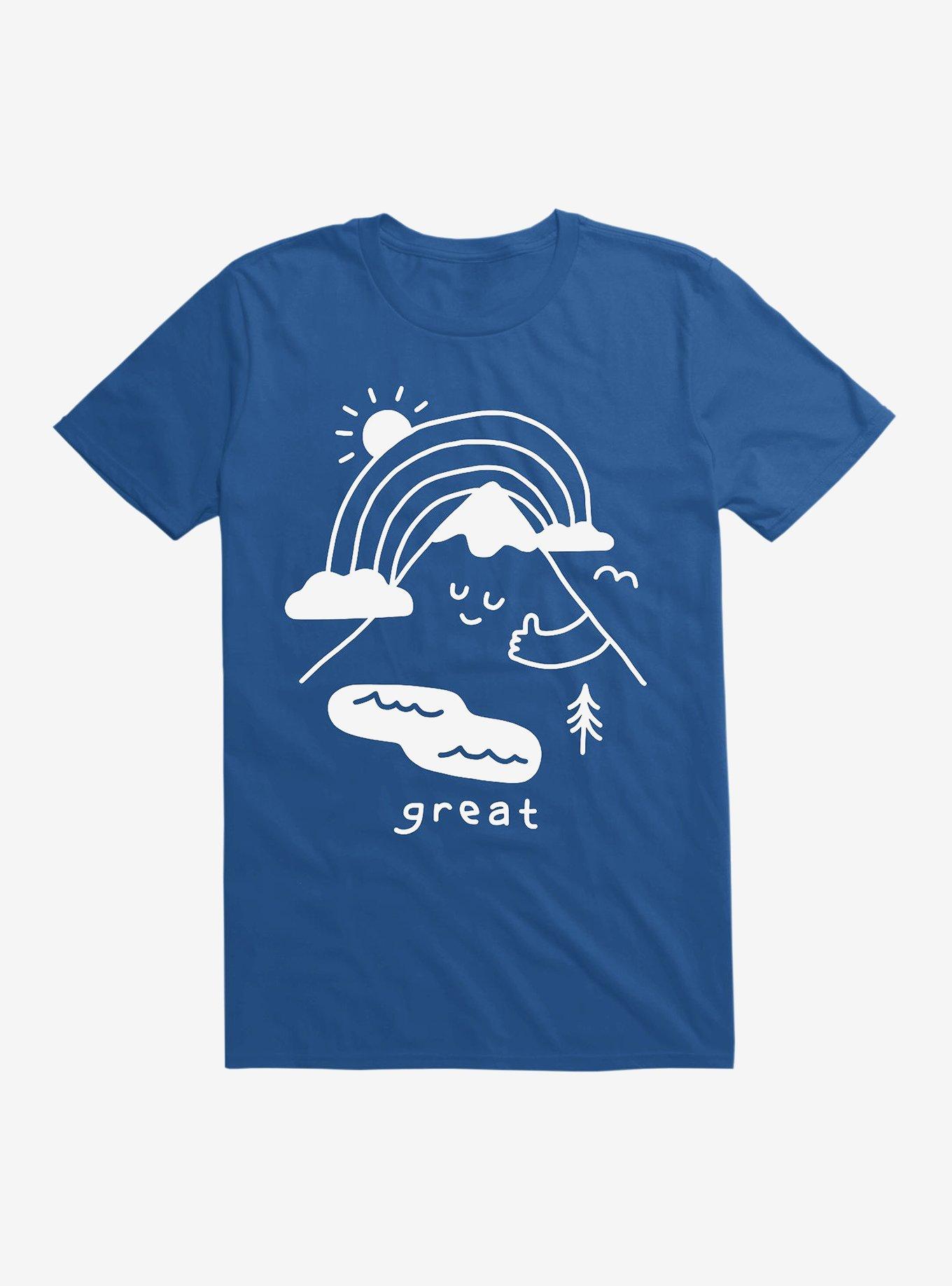 The Great Outdoors T-Shirt, ROYAL, hi-res