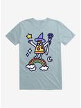 Wizard Pizza T-Shirt, LIGHT BLUE, hi-res