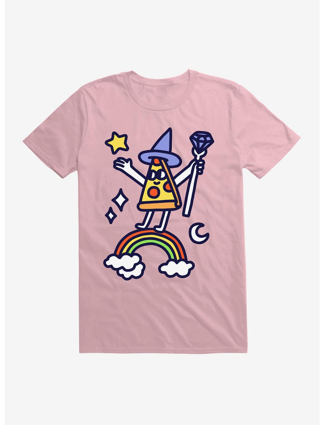 Wizard Pizza T-Shirt, LIGHT PINK, hi-res