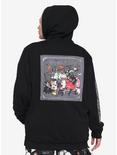 The Nightmare Before Christmas Patches Girls Hoodie Plus Size, MULTI, hi-res