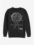Marvel The Falcon And The Winter Soldier Grid Text Sweatshirt, BLACK, hi-res