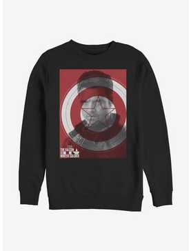 Marvel The Falcon And The Winter Soldier Winter Shield Sweatshirt, , hi-res