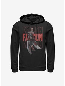 Marvel The Falcon And The Winter Soldier Falcon Repeating Hoodie, , hi-res
