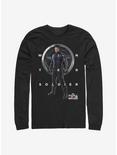 Marvel The Falcon And The Winter Soldier Grid Text Long-Sleeve T-Shirt, BLACK, hi-res