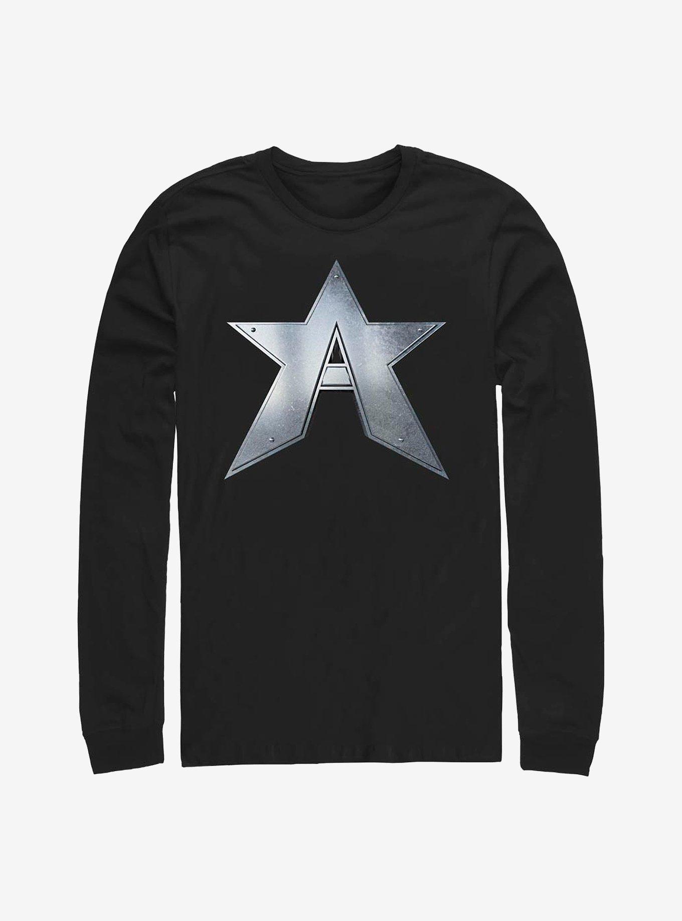 Marvel The Falcon And The Winter Soldier Walker Symbol Long-Sleeve T-Shirt, , hi-res