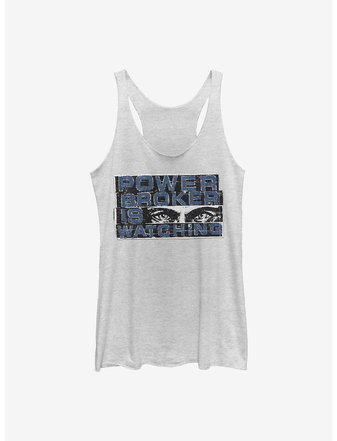 Marvel The Falcon And The Winter Soldier Not A Team Womens Tank Top, WHITE HTR, hi-res