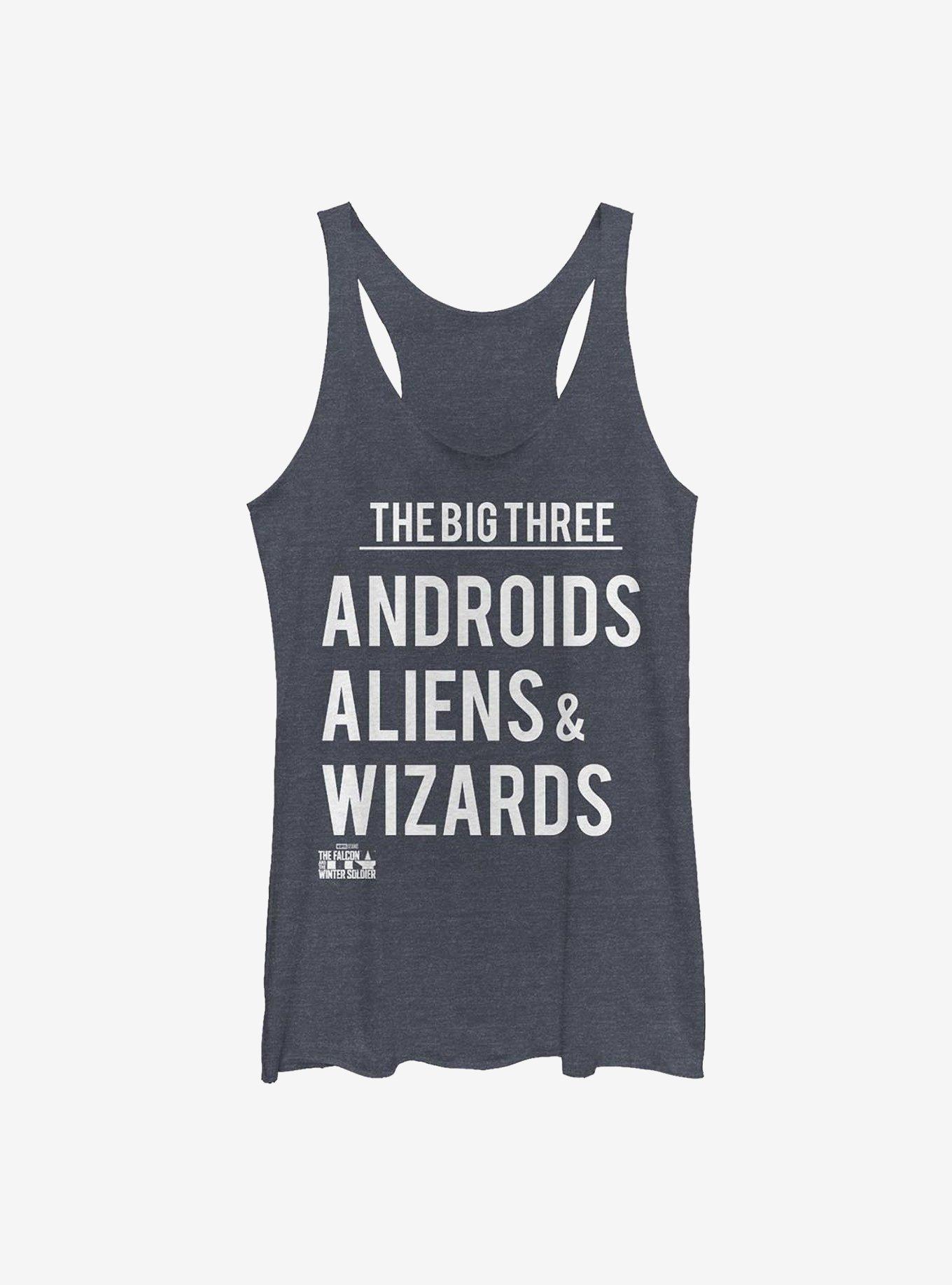 Marvel The Falcon And The Winter Soldier Stuck Shield Womens Tank Top, , hi-res