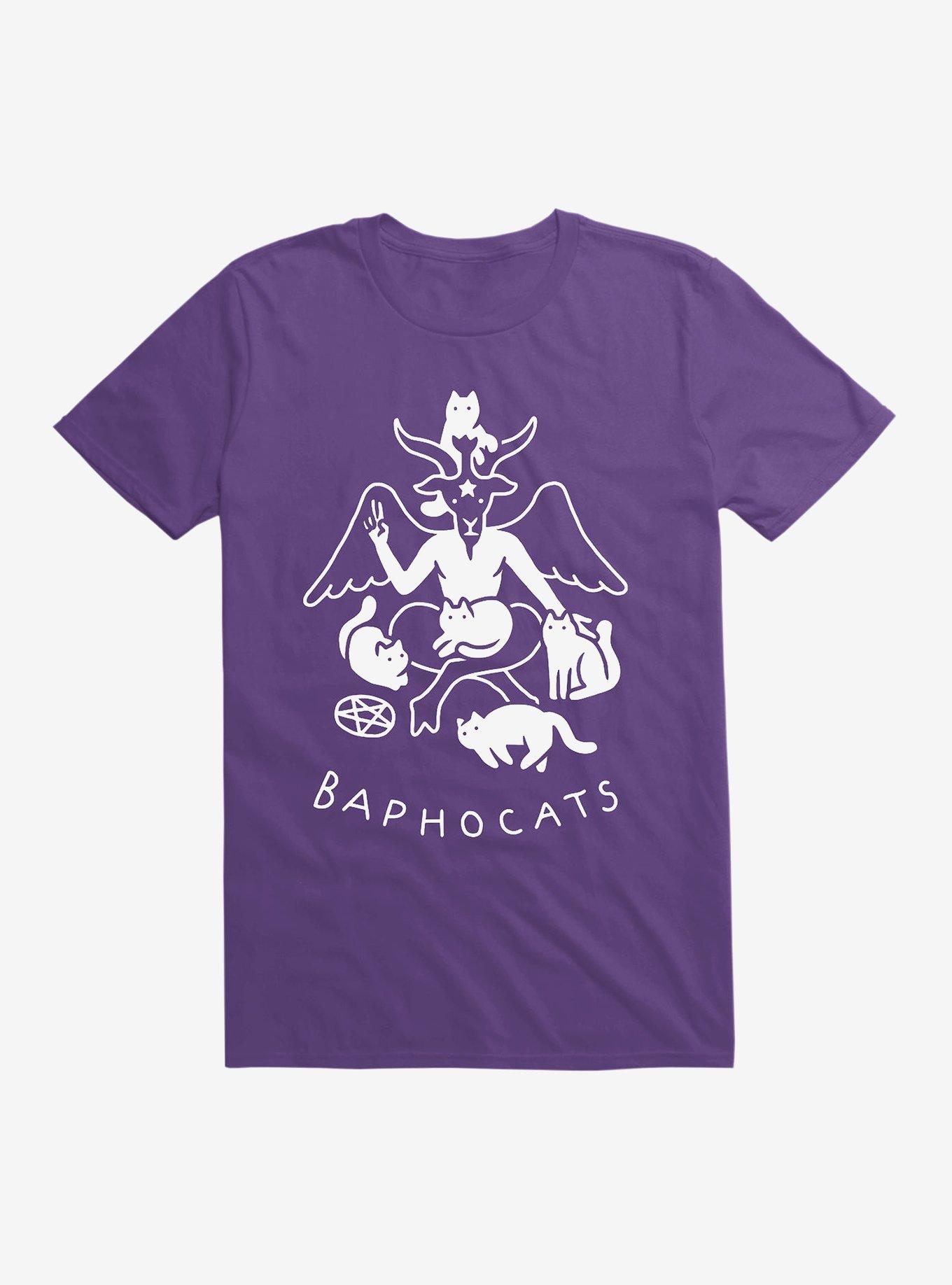 Baphocats T-Shirt, PURPLE, hi-res