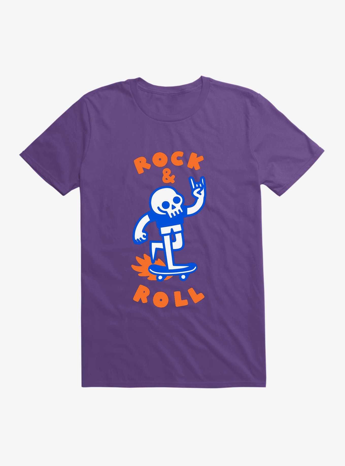 Rock & Roll Skull T-Shirt, , hi-res