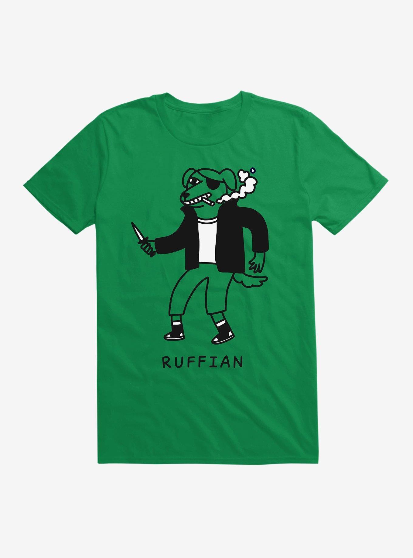 Ruffian T-Shirt, KELLY GREEN, hi-res