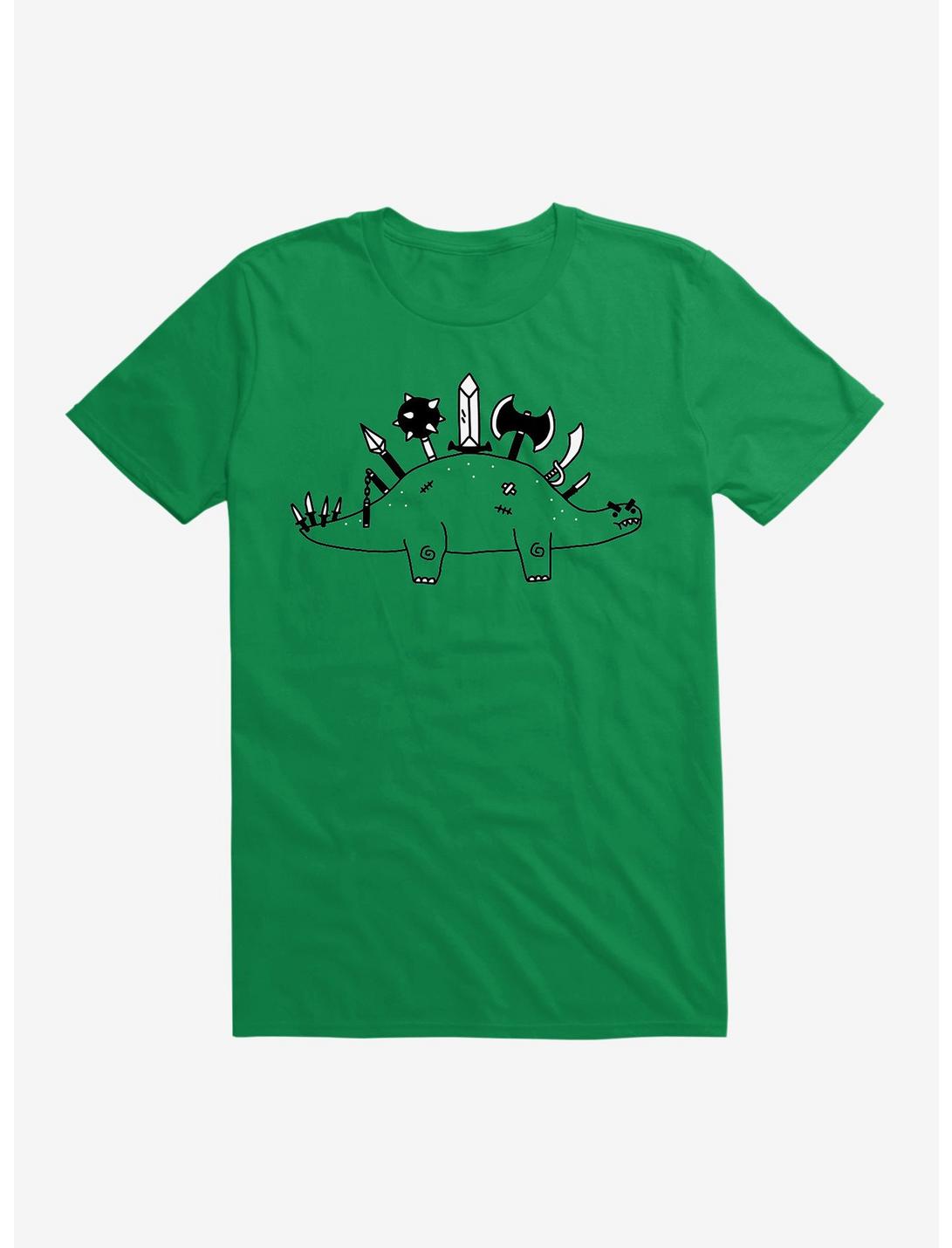 The Best Defense Is A Good Offense T-Shirt, KELLY GREEN, hi-res