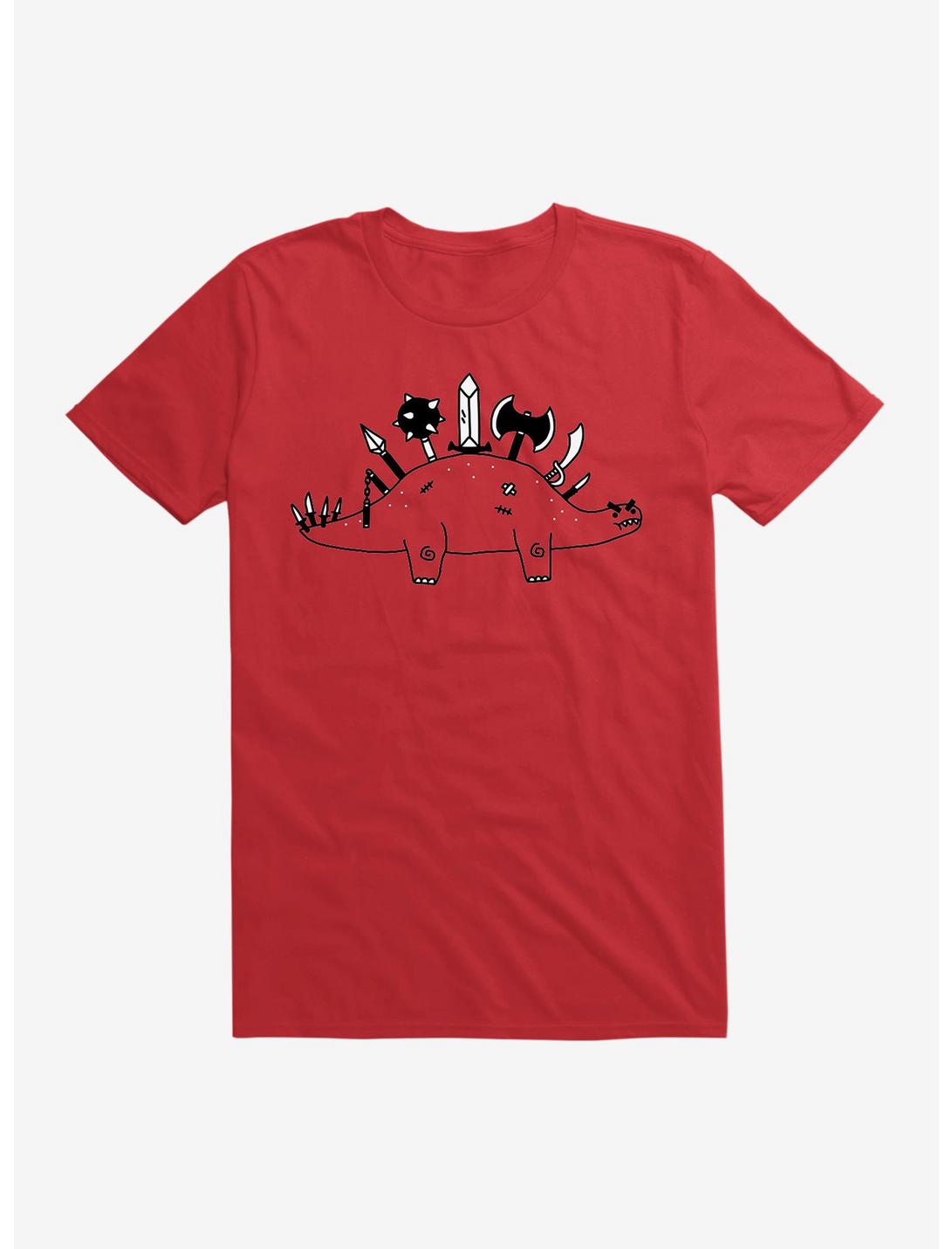 The Best Defense Is A Good Offense T-Shirt, RED, hi-res