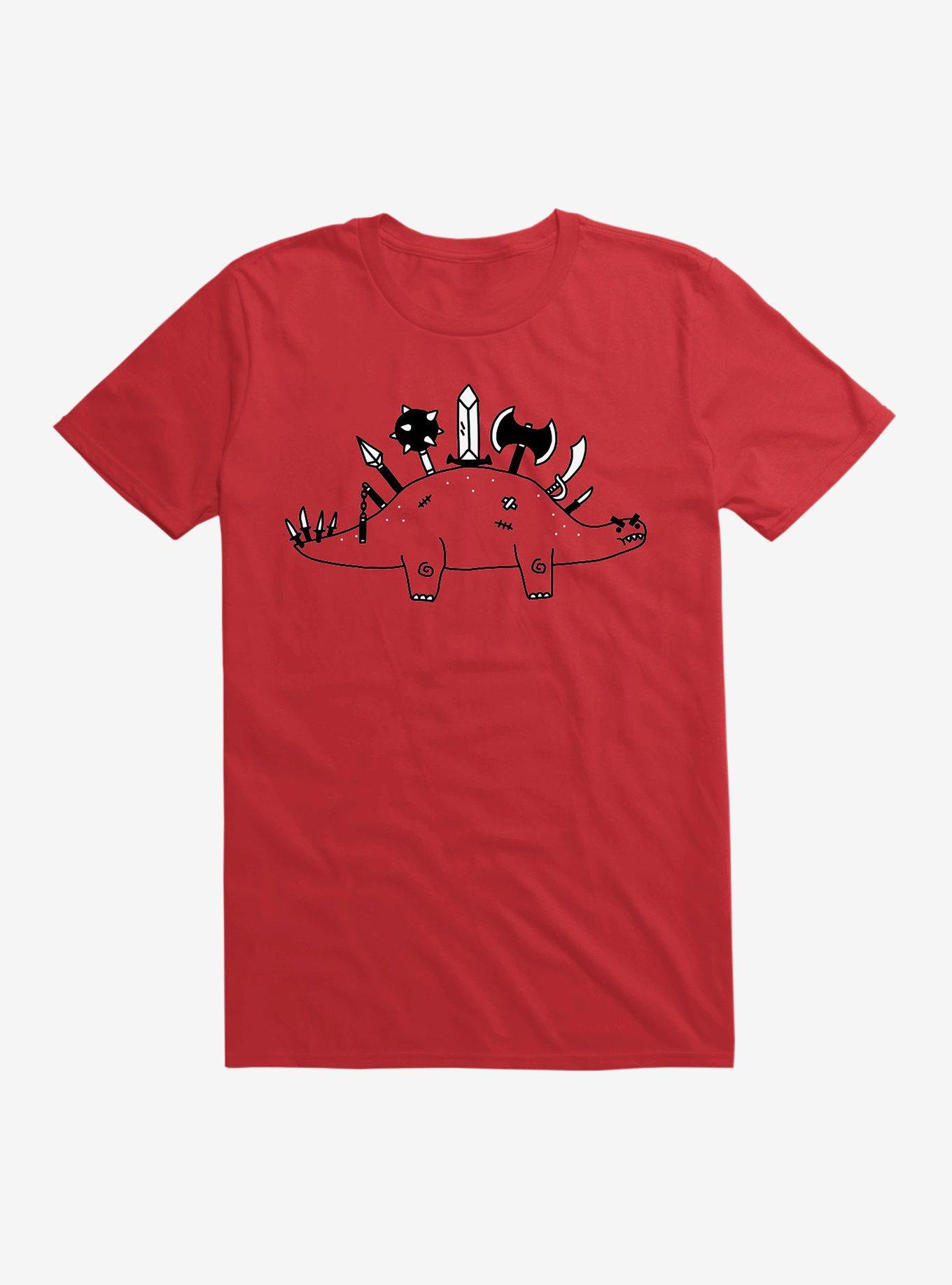 The Best Defense Is A Good Offense T-Shirt, RED, hi-res